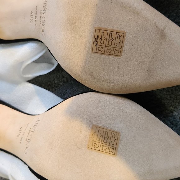 Saeda 100 Jimmy Choos Size 40 1/2 - Picture 4 of 14